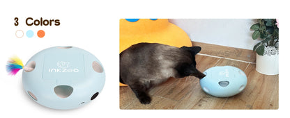 Mystery Paw Electric Interactive Feather Cat Toy - Endless Fun for Indoor Cats