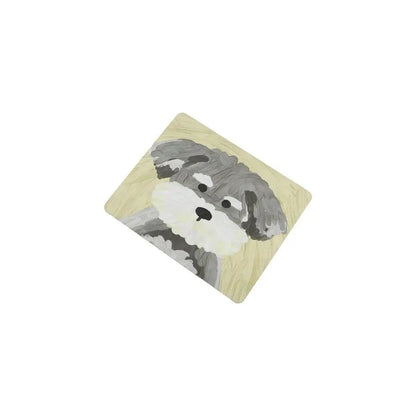 Mystery Paw Cartoon Dog Keyboard Mat - Fun Anti-Slip Desk Accessory