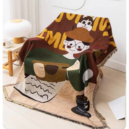 Mystery Paw All-Season Sofa Cover Blanket
