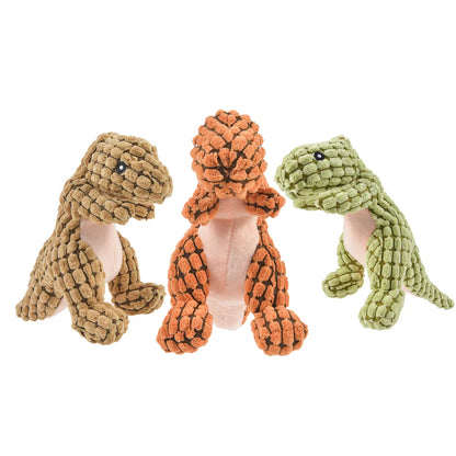 Mystery Paw Woven Animal Plush Chew Toy for Dogs & Cats – Interactive Squeaky Fun