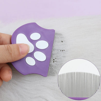 Mystery Paw Flea Comb - Perfect Grooming Tool for Cats & Dogs