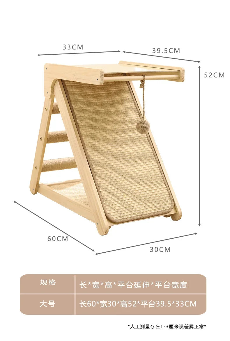 Mystery Paw Deluxe Cat Climbing Tree with Scratcher