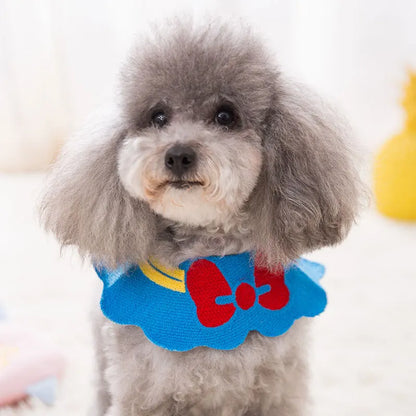 Mystery Paw Pet Bib - Stylish & Functional for Cats and Dogs