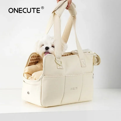Mystery Paw Breathable Dog Carrier Bag - Travel in Style!