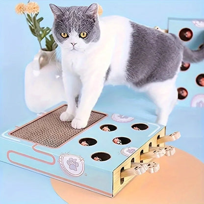 Interactive Cat Toy & Scratching Board for Curious Kittens