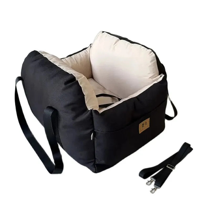 Eco-Friendly Dual-Use Pet Car Seat & Cozy Nest
