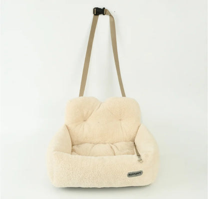 Mystery Paw Dog Car Bed – Travel Comfort & Security for Your Pup