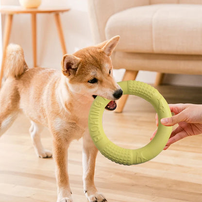 Mystery Paw Indestructible Dog Flying Disc - Ultimate Fetch Fun!