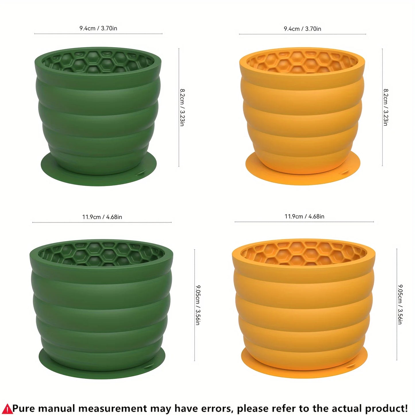 Silicone Slow Feeder Dog Bowl - Anti-Slip Design for Healthy Digestion