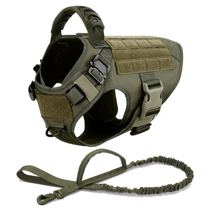PETRAVEL Adjustable Military Grade Vest Dog Harness