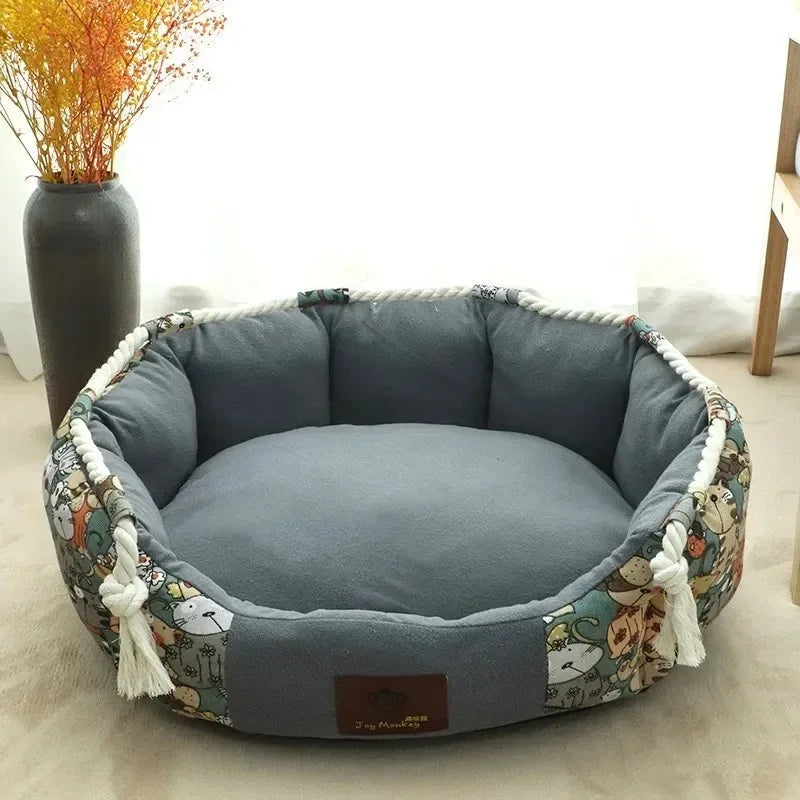 Mystery Paw's Cozy Kitten & Puppy Bed - Breathable Comfort