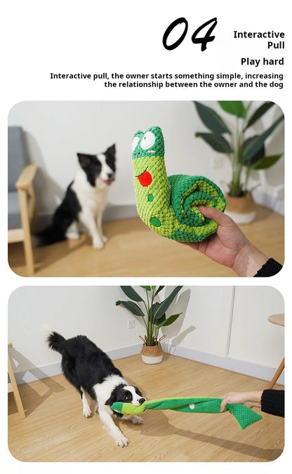 Kawaii Interactive Sounding Frog Puzzle Toy for Dogs