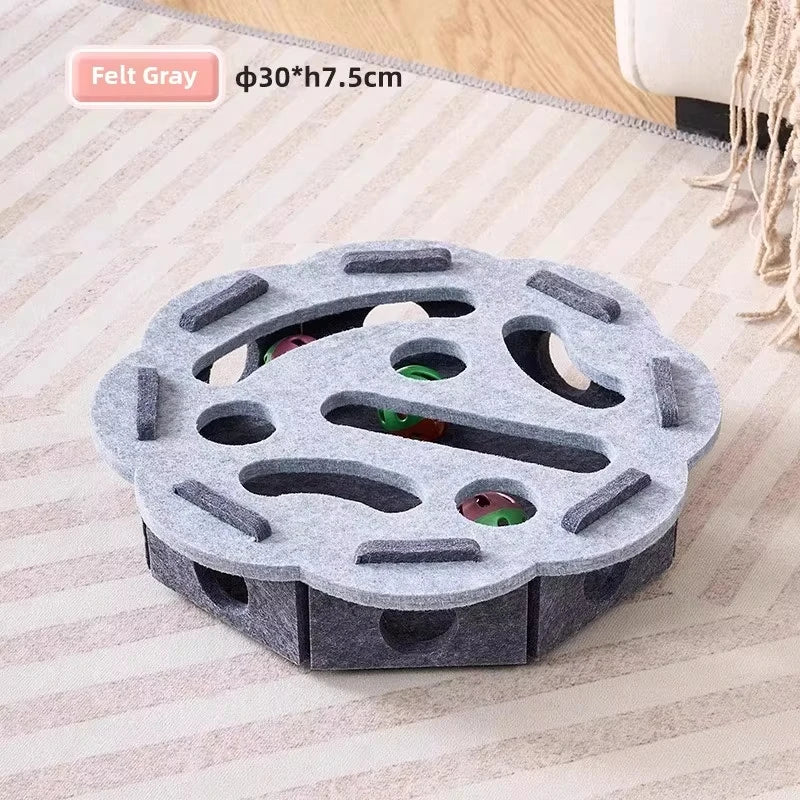 Mystery Paw Interactive Cat Puzzle Box - Ultimate Indoor Cat Enrichment