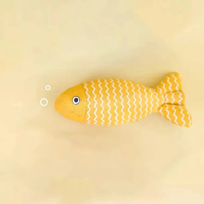 Mystery Paw Catnip Kicker Fish Toy – Interactive Chew Toy for Happy, Healthy Cats