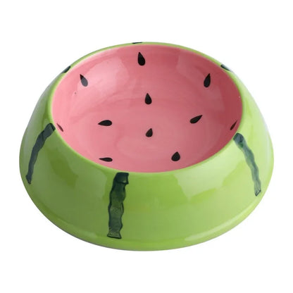Mystery Paw: Fruity Fun Ceramic Pet Bowls