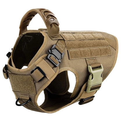PETRAVEL Adjustable Military Grade Vest Dog Harness