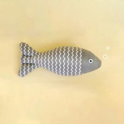 Mystery Paw Catnip Kicker Fish Toy – Interactive Chew Toy for Happy, Healthy Cats