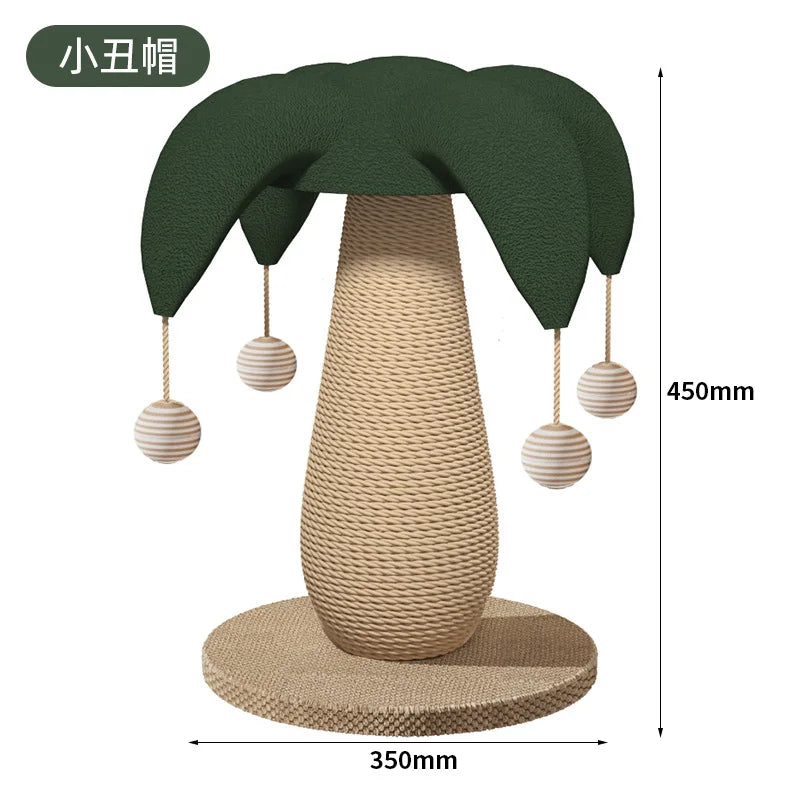Mystery Paw Mushroom Cat Scratching Post