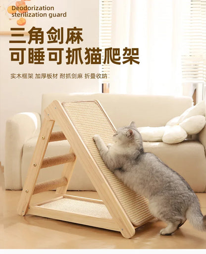 Mystery Paw Deluxe Cat Climbing Tree with Scratcher