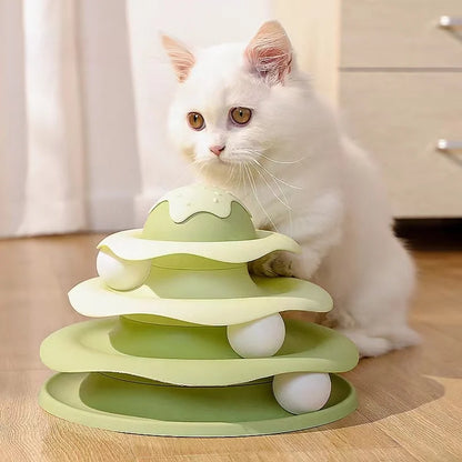 Mystery Paw Cat Adventure Tower & Tunnel