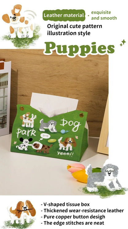 Creative Puppy Facial Tissue Holder