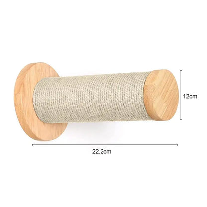 Mystery Paw Wall-Mounted Cat Playground: Climb, Scratch, Lounge!