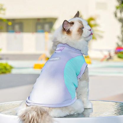 Kawaii Summer Cool Dog Vest - Breathable & Stylish Sun Protection