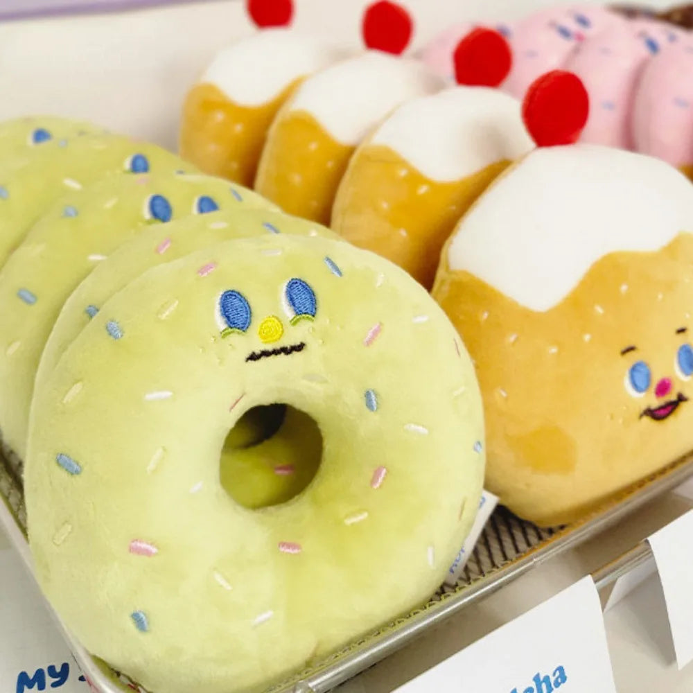 Mystery Paw Bread Bite Plush Dog Puzzle Toy