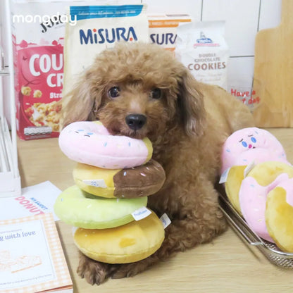 Mystery Paw Bread Bite Plush Dog Puzzle Toy