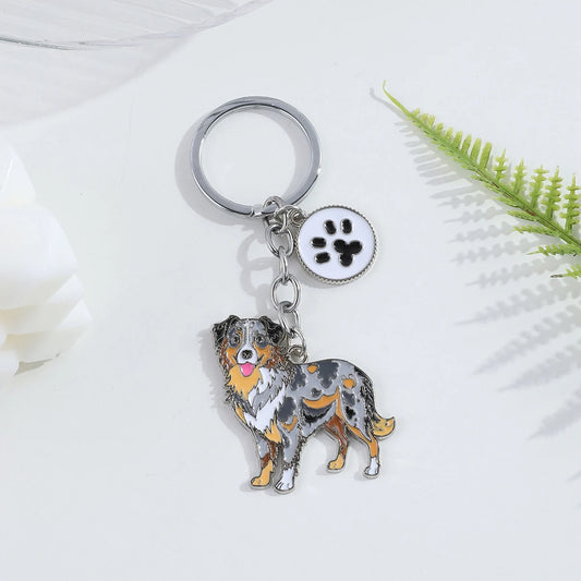 Charming German Shepherd Keychain for Dog Lovers