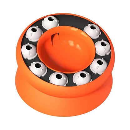 Interactive Cat Puzzle Feeder Bowl - Slow Down Mealtime Fun!