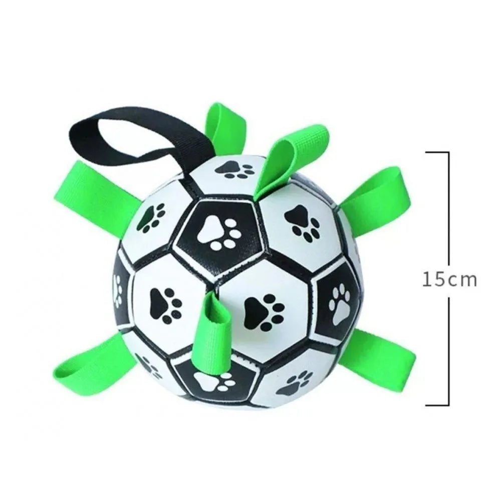Indestructible Interactive Soccer Dog Ball – Ultimate Fun for Fetch & Tug