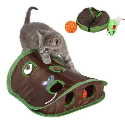 Mystery Paw Cat Interactive Hide & Seek Puzzle Toy