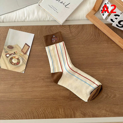 Playful Cartoon Sausage Dog Socks for Pet Lovers