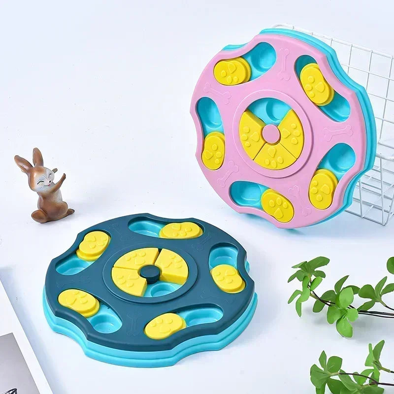 Interactive Dog Puzzle Feeder - Enrich Mealtime Fun!