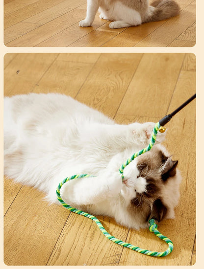 Mystery Paw Feather Frenzy Interactive Cat Teaser Wand