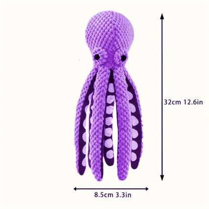 Indestructible Squeaky Plush Chew Toy for Dogs