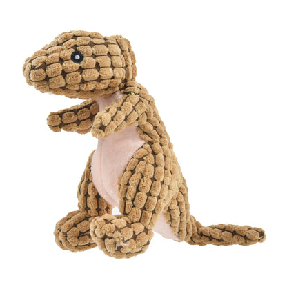 Mystery Paw Woven Animal Plush Chew Toy for Dogs & Cats – Interactive Squeaky Fun