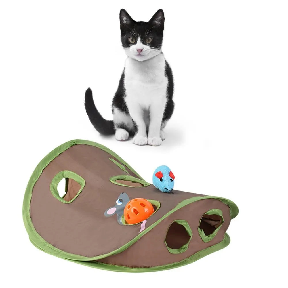 Mystery Paw Cat Interactive Hide & Seek Puzzle Toy