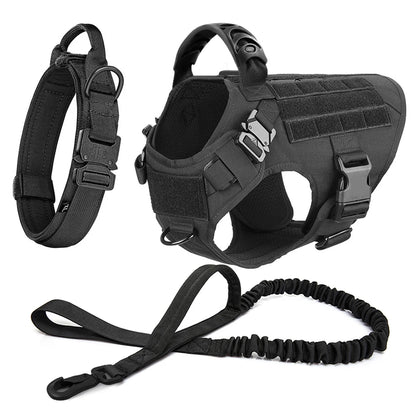 PETRAVEL Adjustable Military Grade Vest Dog Harness