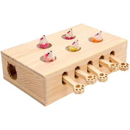Mystery Paw's Whack-a-Mole Interactive Cat Toy