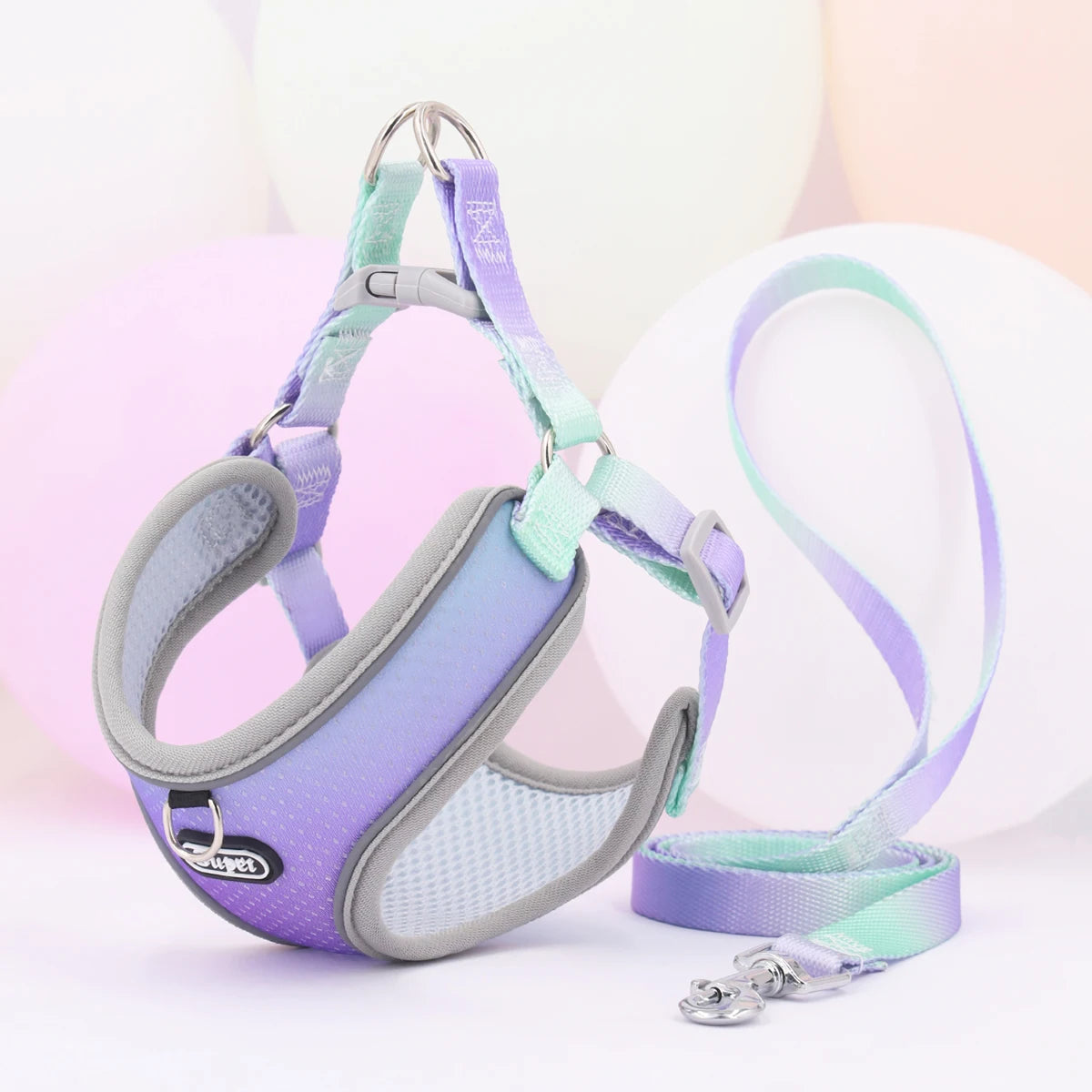 Reflective Adjustable Step-In Harness for Small Dogs & Cats - Supet