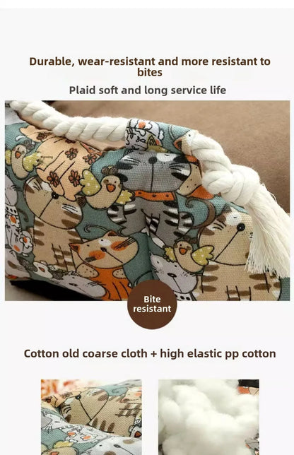 Mystery Paw's Cozy Kitten & Puppy Bed - Breathable Comfort
