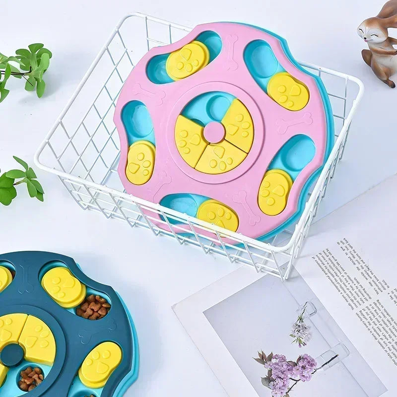 Interactive Dog Puzzle Feeder - Enrich Mealtime Fun!