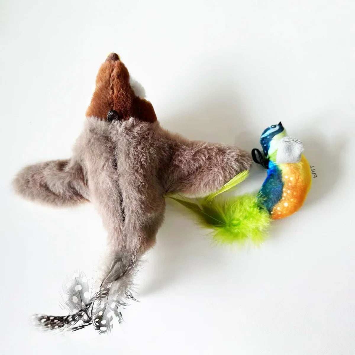 Mystery Paw Bird Chirping Toy for Cats & Dogs - Interactive Fun with Catnip