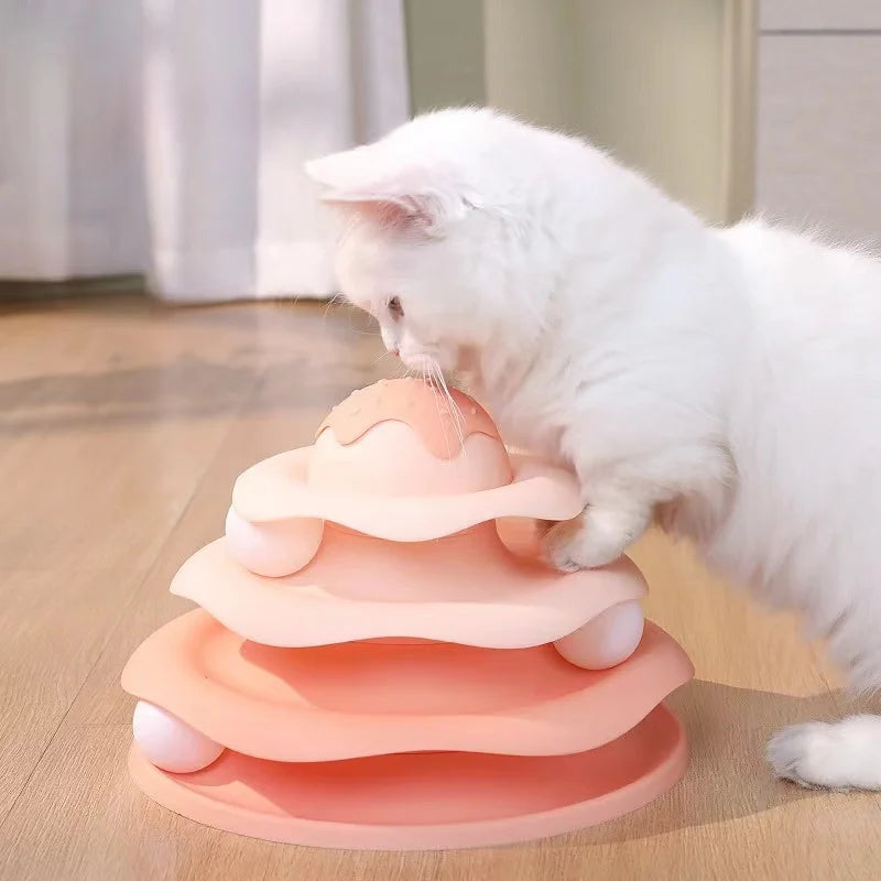 Mystery Paw Cat Adventure Tower & Tunnel