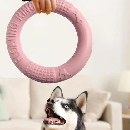 Mystery Paw Indestructible Dog Flying Disc - Ultimate Fetch Fun!