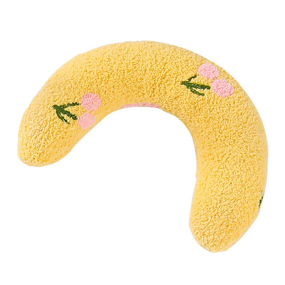 Mystery Paw Cozy Comfort U-Shaped Pillow for Cats and Dogs