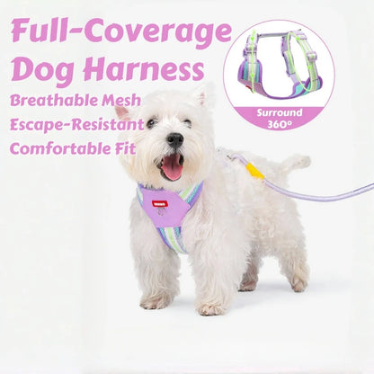 Mystery Paw No-Pull Adjustable Dog Harness - Reflective & Comfortable for All Breeds