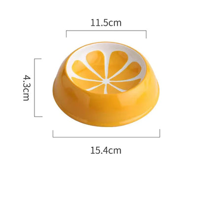 Mystery Paw: Fruity Fun Ceramic Pet Bowls